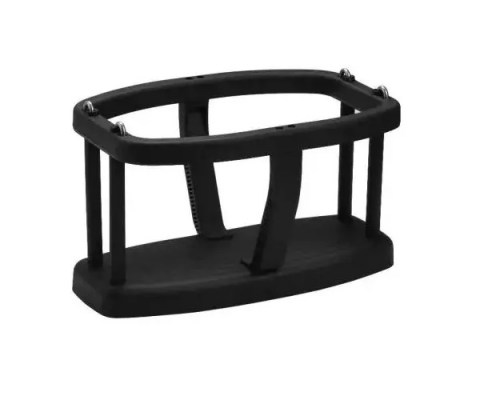 commercial heavy duty baby cradle toddler swing seat metal galvanied chain set rubber seat